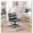 Bizerte Adjustable Swivel Criss-Cross Chair,Wide Seat/ Office Chair /Vanity Chair,Gray-550765657