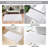  Brentwood Non-Slip Checkered 100% Premium Cotton Bathroom Rug Set-1825655240