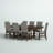 Donnellson 8 - Person Extendable Trestle Dining Set-1888958021