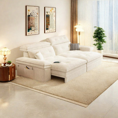 Élégant canapé télescopique à réglage électrique