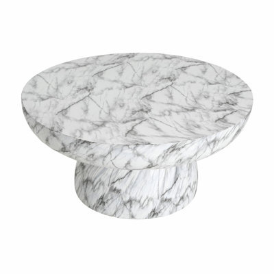 Round End Table, Small Coffee Table For Both Indoor And Outdoor Use