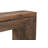 Wood Strips Console Table Natural H 35.5" & L 59" - Natural