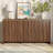 Accent Sideboard Buffet Wooden Credenza Storage Cabinet With 4 Doors-1680576520