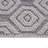 LOOM & LUXE Collection 2X8 Grey/White /Geometric Indoor/Outdoor Area Rug-1271209162