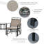 Fauteuils coulissants d'extérieur avec table basse-1797811688