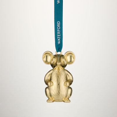 Mouse Golden Ornament