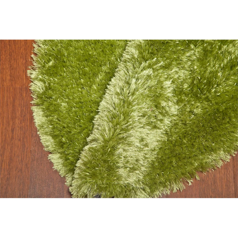 Tapis rond en coton Ulana, Rond 3 pi 3 po