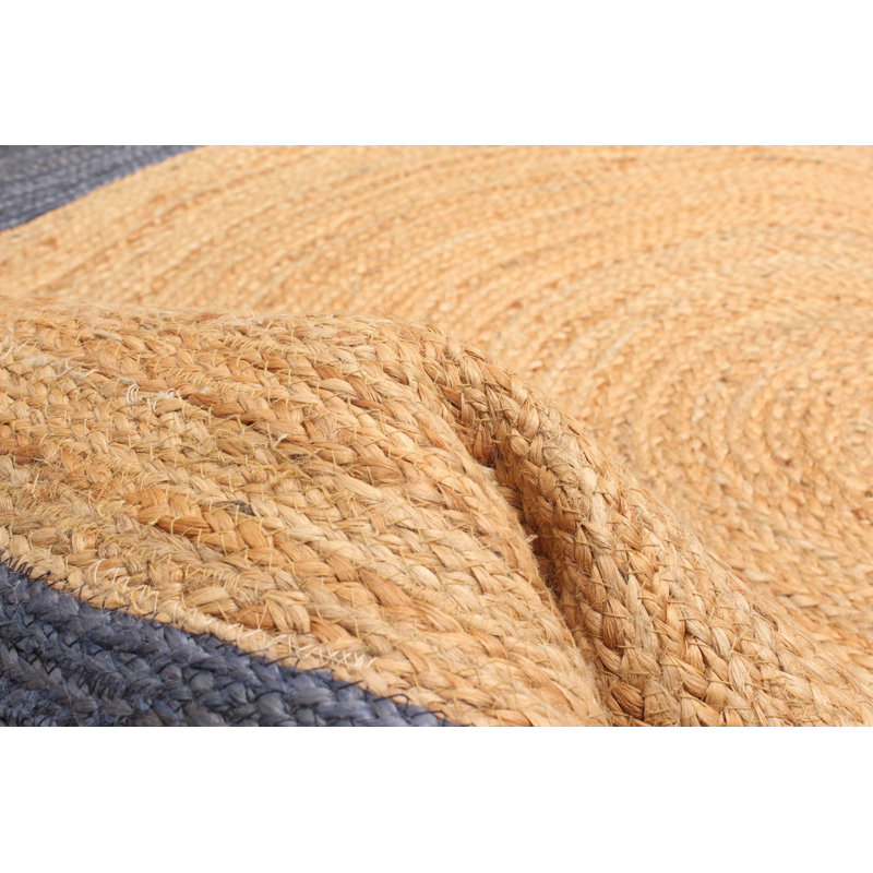 Tapis brun clair Paliz Denizli 4 pi 10 po x 4 pi 10 po