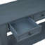 Console de canapé avec tiroirs de rangement et tablette inférieure pour le vestibule