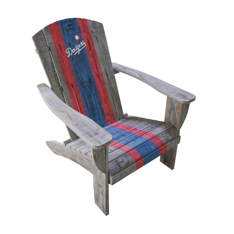 Chaise adirondack en bois mlb, Dodgers de Los Angeles