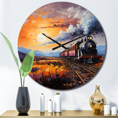 Clemmon - Horloge murale de transport