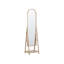 Kirshner Flat Floor Mirror with Shelves