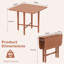 Solid Wood Base Dining Table