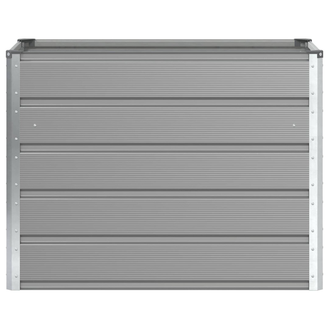 Planter 100 X 50 X 77 Cm Galvanised Steel