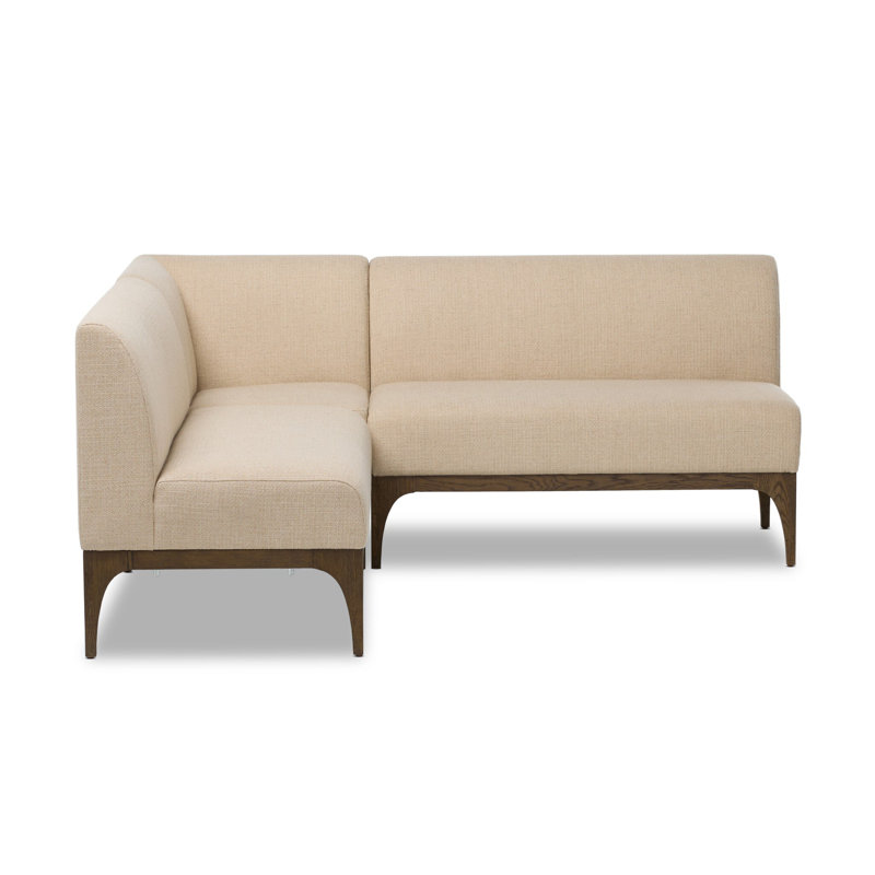 Banquette de salle à manger Arnt, 34.25"H x 79"W x 79"D