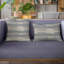 Coussin rayé Lake-553653887