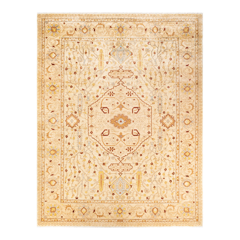 Sadir One-of-a-Kind 9' 2" X 11' 9" Hand Knotted Area Rug