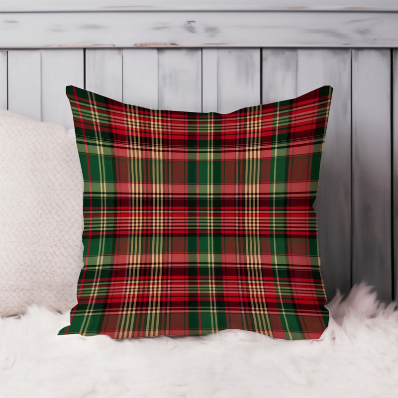 Plaid Pattern VIII Modern, 16"H x 16"W