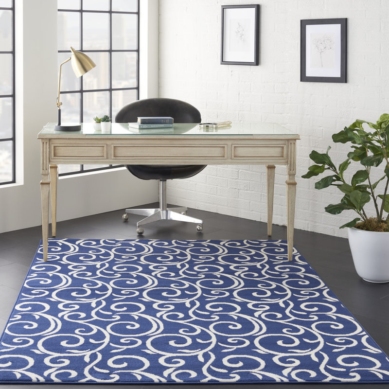 Yohei Abstract Indoor Rug, Rectangle 5'3" x 7'3"