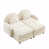 Ourson blanc et beige sélectionné