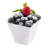 Restaurantware-2 Ounce Mini Kova Cups, 100 Square Small Appetizer Cups - Lids Sold Separately, Heavy-Duty, White Plastic Parfait Cups, Serve Mousse, Puddings, Or Samples, For Weddings Or Parties-12464264-117871729