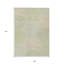 Tapis intérieur / extérieur géométrique lavable 9 pi x 12 pi vert et brun artichaut