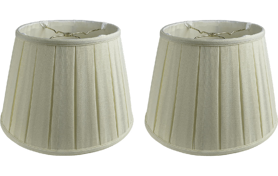 Linen Bell Lamp Shade (Set of 2) Royal Designs 