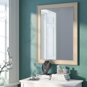 Calisto Modern & Contemporary Beveled Bathroom / Vanity Mirror