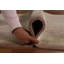 Tapis art floral rétro rose 3 x 5
