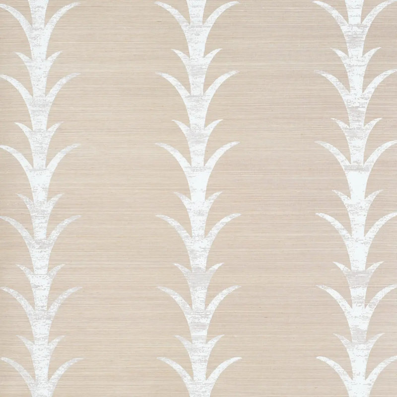 Papier peint Schisacher x Celerie Kemble Acanthus, Brouillard et craie