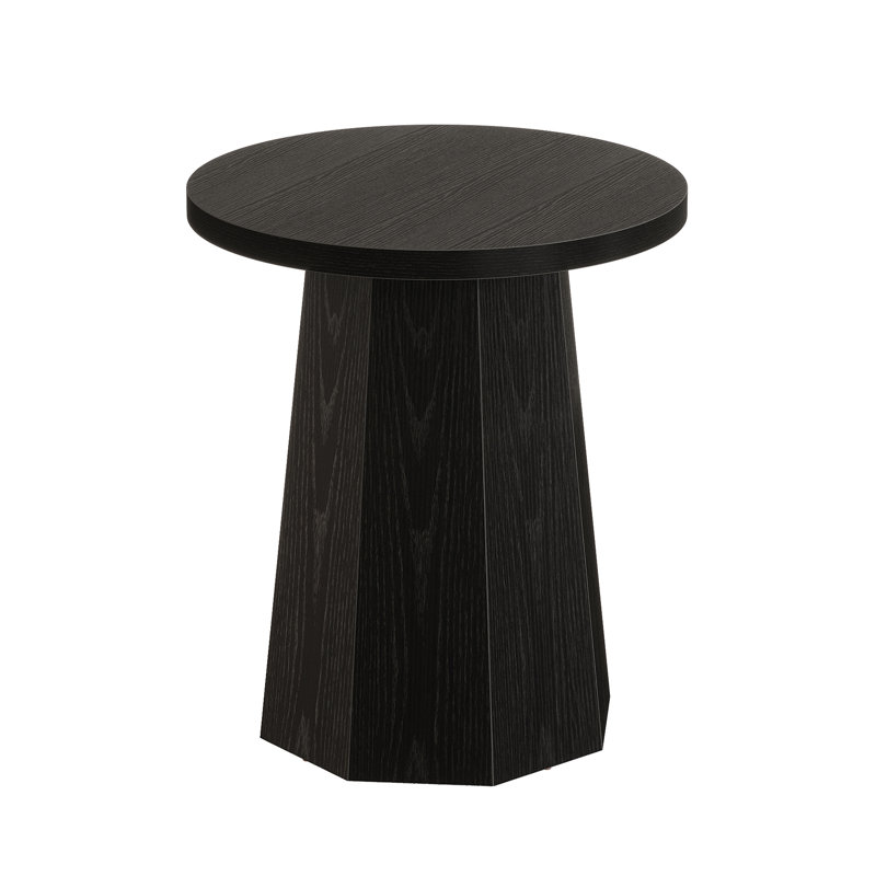 End Table Sofa Side Table Small Coffee Table, black