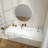 FRALIMK 18.9'' Matte White Solid Surface Rectangular Wall Mount Bathroom Sink for Hotel,  Restaurants-99277049