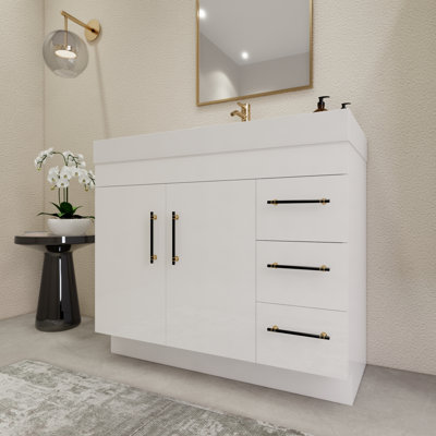 Ensemble de meuble-lavabo simple 42 po