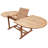 8 - Person Teak Wood Patio Dining Set with Round Table