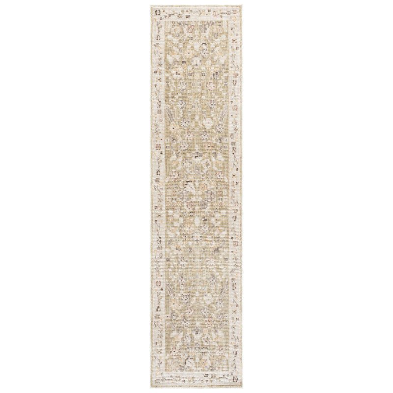 Martha Stewart 110 Performance Floral Indoor Rug, Runner 2' x 8'