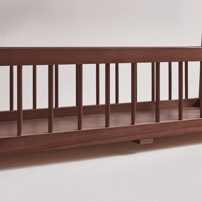 Solid Wood Freestanding 3 - Hook Coat Rack, Noyer