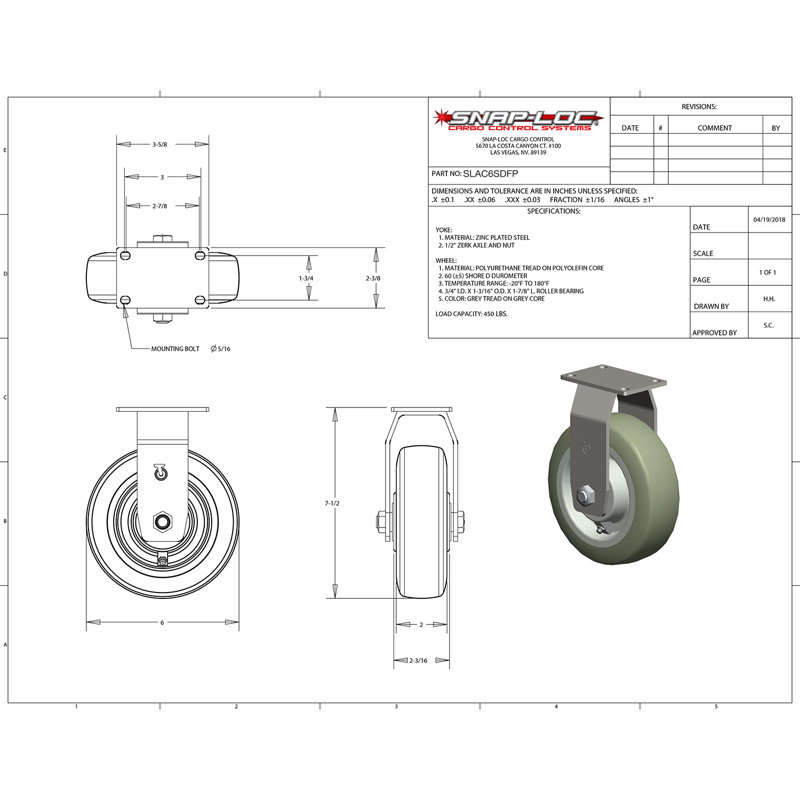 Polyuréthane rigide ultra résistant 6 lb Snap-Loc 450 lb
