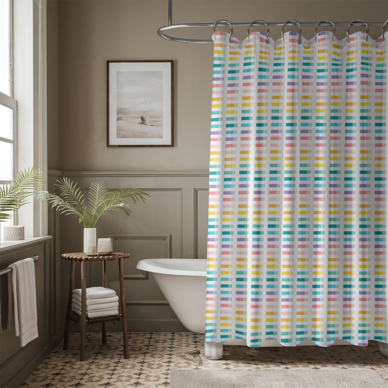 Rideau de douche Soft Spectrum, H 74 po x l 71 po