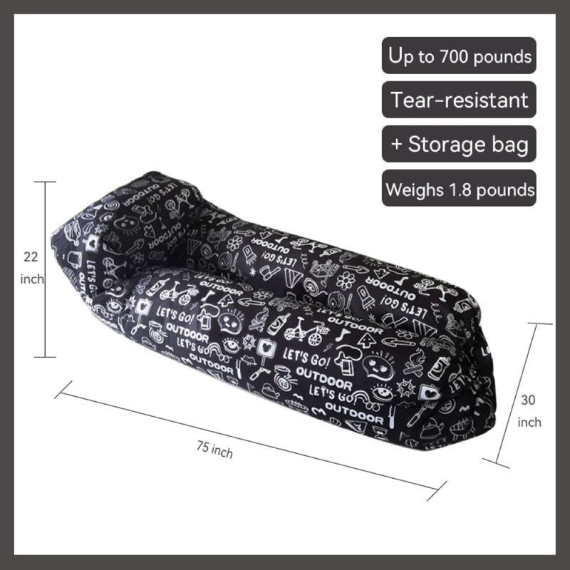 Chaise de camping pliante Saffanah