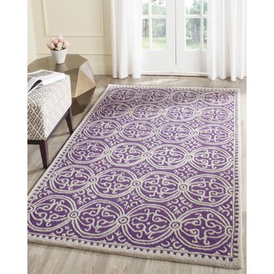 Geometric Wool Hand Woven Area Rug