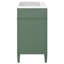 Meuble-lavabo de 30 po avec lavabo supérieur, meuble de rangement moderne avec 2 tiroirs et un tiroir basculant, meuble-lavabo simple (identique à SW000122AAF-1)-118003965