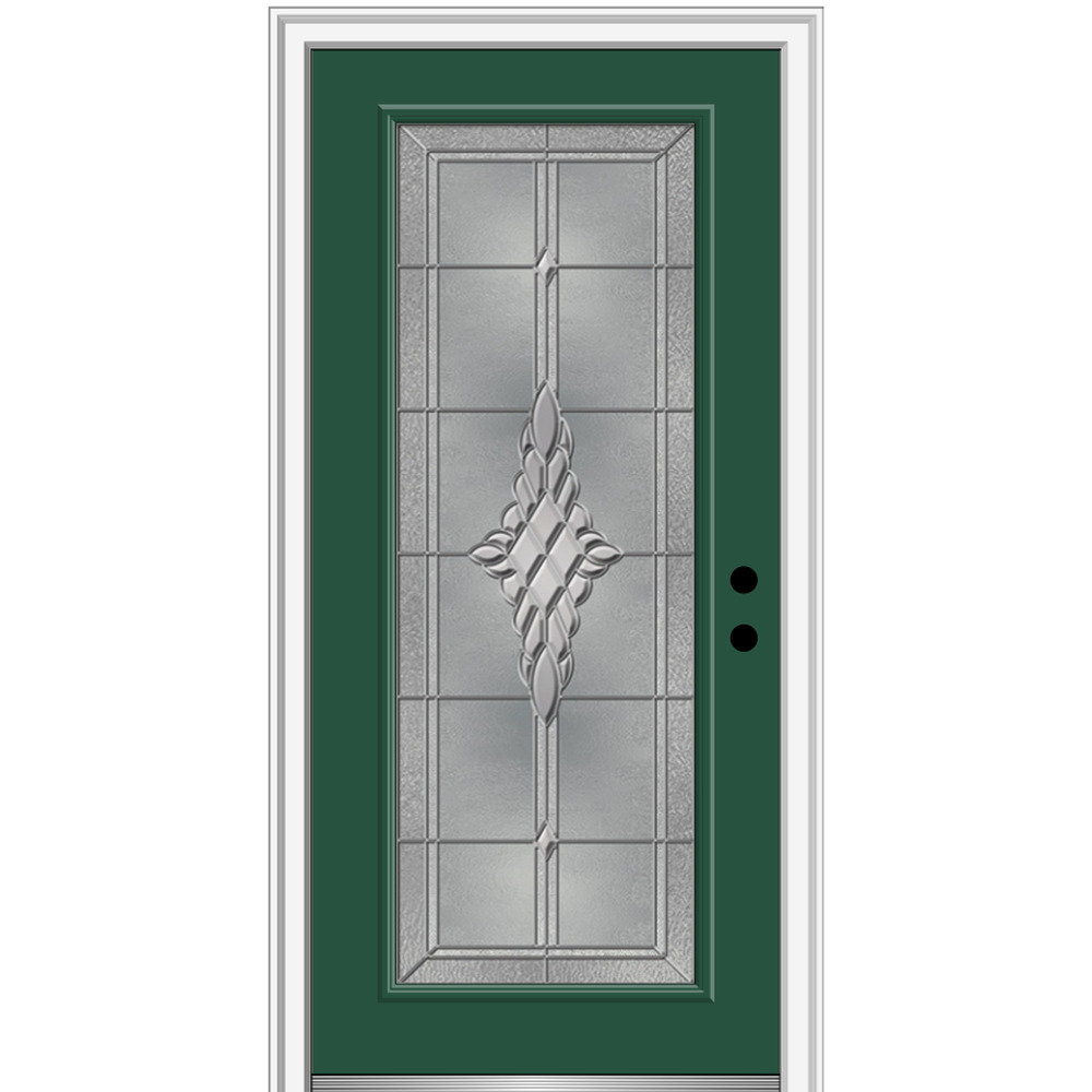 Grace 80'' Fiberglass Front Entry Doors MMI DOOR Door 