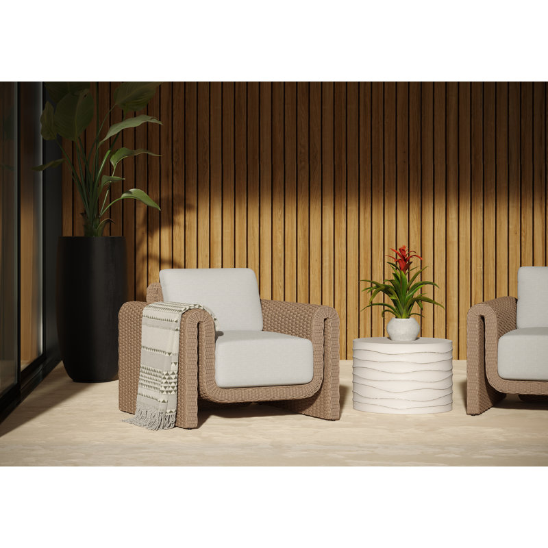 TIBI ARMCHAIR - NATURAL - LOUIS CREAM