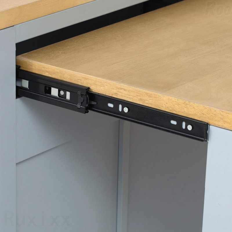 47 Inch Kitchen Island With Extendable Dining Table, Rubber Wood Veneer Kitchen Table With Internal Storage Rack, Power Outlet, Kitchen Island With Storage 2 Drawers 2 Cabinet