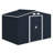 Durable Steel Storage Shed, Modern Design For Outdoor Organization