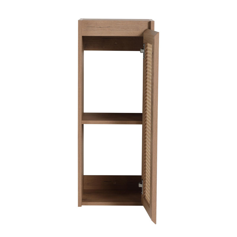 12" Bathroom Side Cabinet,Soft Close Doors,Float Mounting Design,(KD-Packing)