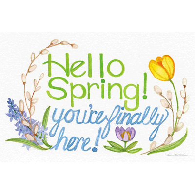 «Spring Saying I»