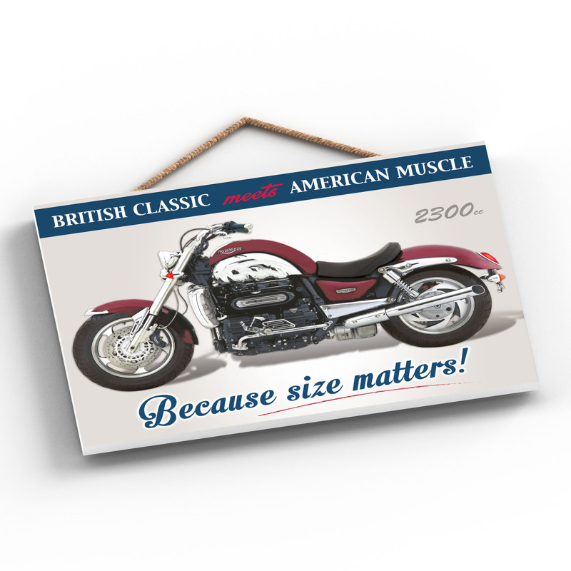 Because Size Matters - Print on MDF