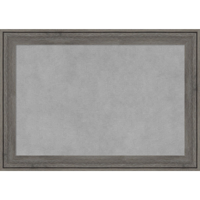 Tableau magnétique gris Regis Barnwood, H 15 po x l 21 po