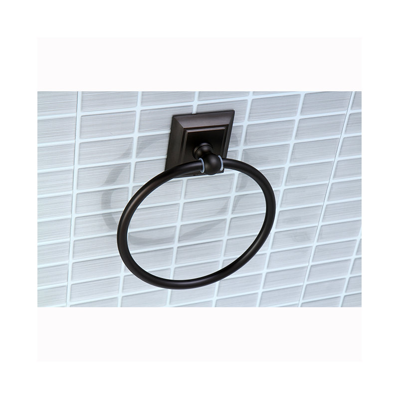 Kingston Brass Millennium Towel Ring, Oil Rubbed Bronze